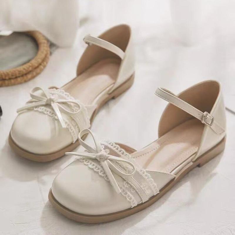Beautiful Summer Bag Head Sandals with Skirts, Women's Hollow Single Shoes, New Models