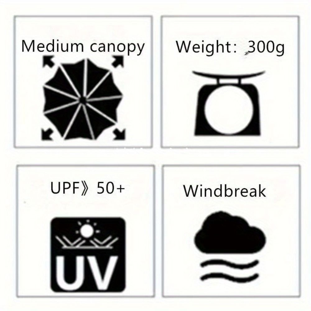 Dual Use Sun Umbrella UV Protection Folding Rain Umbrella Compact Women's Parasol  Rain