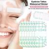 5Pcs Tattoo Eyebrow Tattoo Sterile Waterproof Dressing Eyebrow Protective Patch Dressing Patch Eyebrow