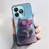 Phone Casing For ZTE Blade A75 4G Case Z2359 Luxury Dragon Cute Cool Boys Girls Black Matte Soft Silicone Protective Back Cover