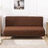 3D Embossed Jacquard Thick Sofa Cover Luxury Stretch Armless All-Cover Sofa Bed Dust Cover High-End Anti Scratch Couch Cover