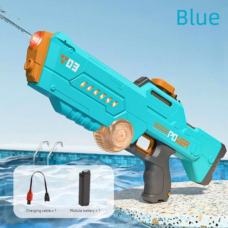 

Kids Long Range Shooting Water Gun Automatic Water Absorption Water Guns With Light Summer Outdoor Beach Pool Toys For Kids