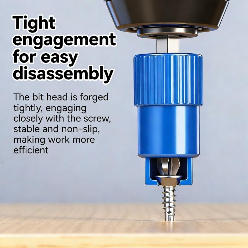 Corrosion Resistant Screw Holding Drill Bit Spring Load Screw Setter For Long Last Performances And Durability