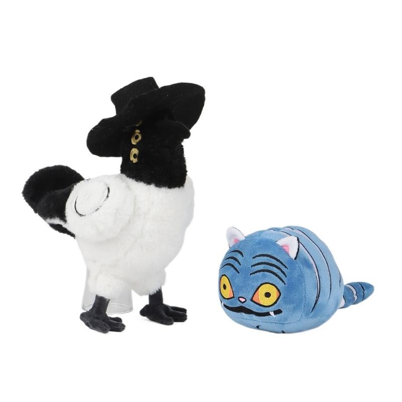 Anime Kpop Demon Hunters Tiger Plush Doll Toy Demon Hunters Kpop Accessories Cute Plushie Monster Hunt Girl Merch Birthday Gift