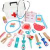 Educational Dollhouse and Hospital Playset for Toddlers and Kindergarten