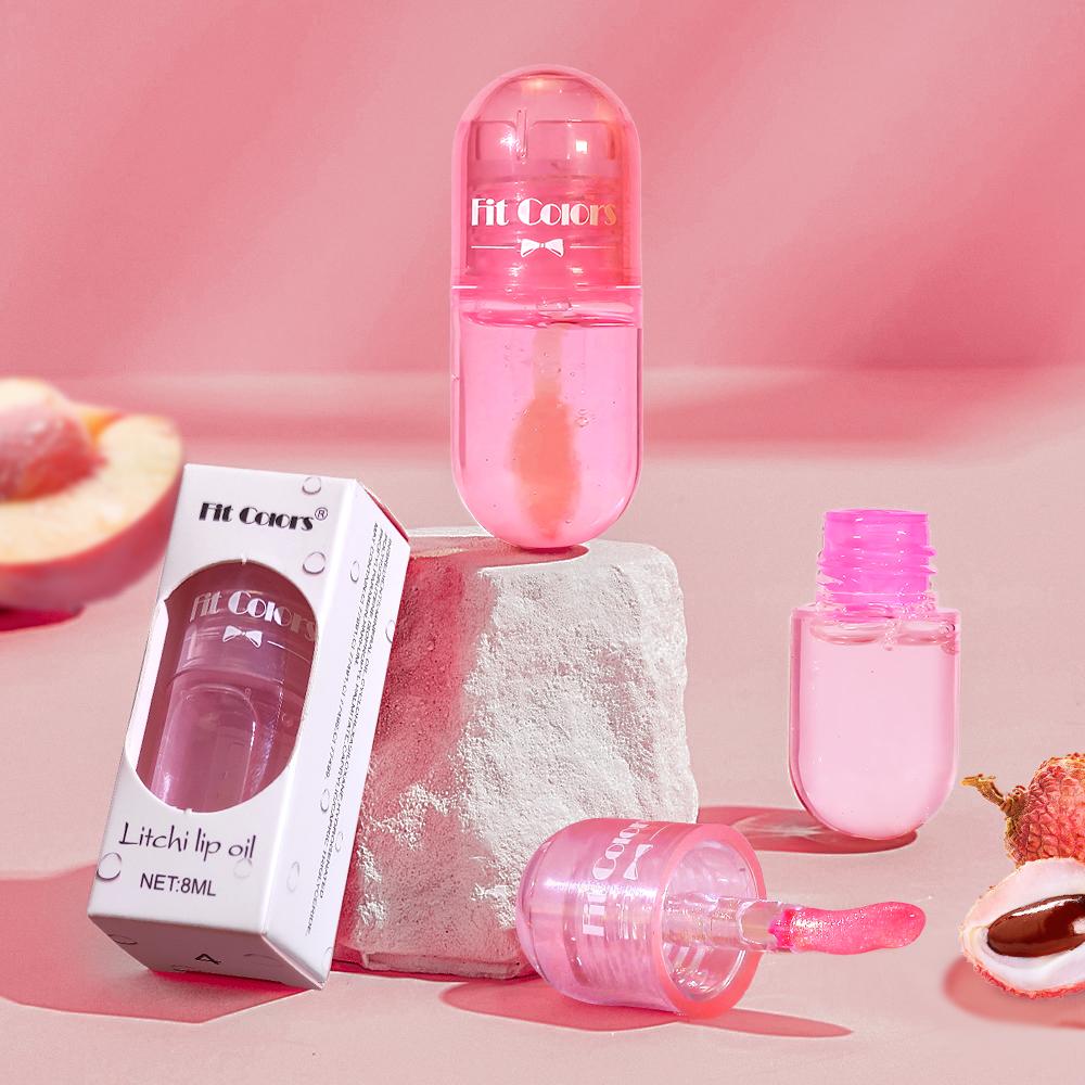 Hydratační lesk na rty Zvětšující měnící barvu Kapsle na rty Hydratační Dlouhotrvající Přírodní šťavnaté rty Make-up