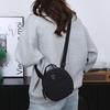 Small Round Bag Women's Mobile Phone Bag Shoulder Bag Nylon Crossbody Bag
