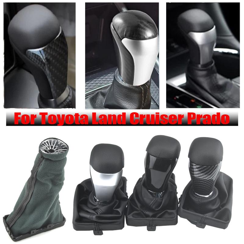 Lever Shifter Fit For Toyota Highlander 2015- Automatic Gear Shift Knob Head Gaiter Boot Case Collar