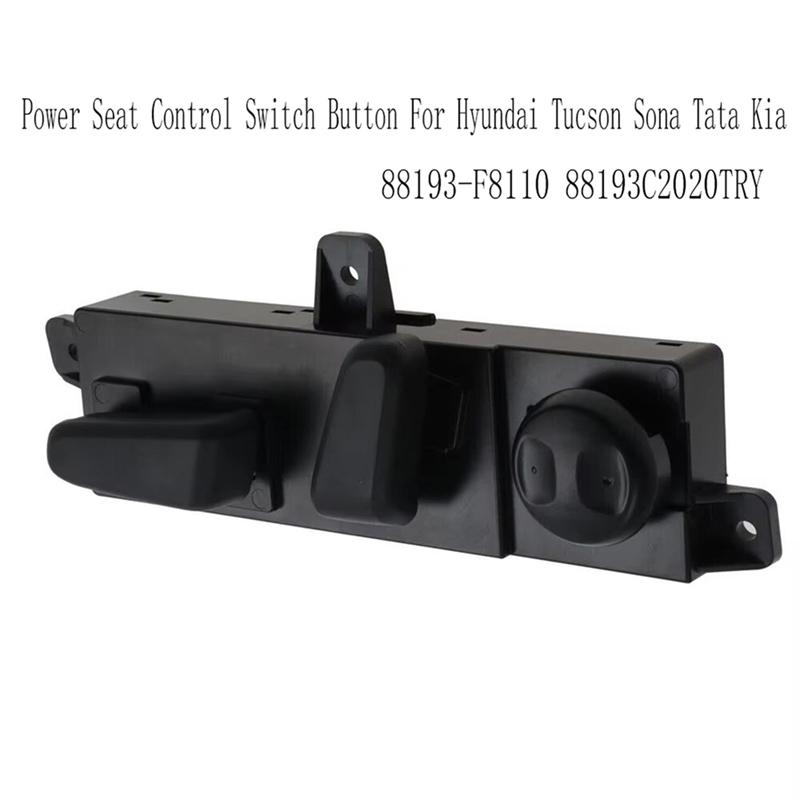 Power Seat Control Switch Button Left Front Seat Switch For Hyundai Tucson Sona Tata Kia 88193-F8110 88193C2020TRY NONE чёрный