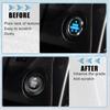 Car Engine Start Stop Button Cover Kit Sticker for Ford Explorer Hybrid Black