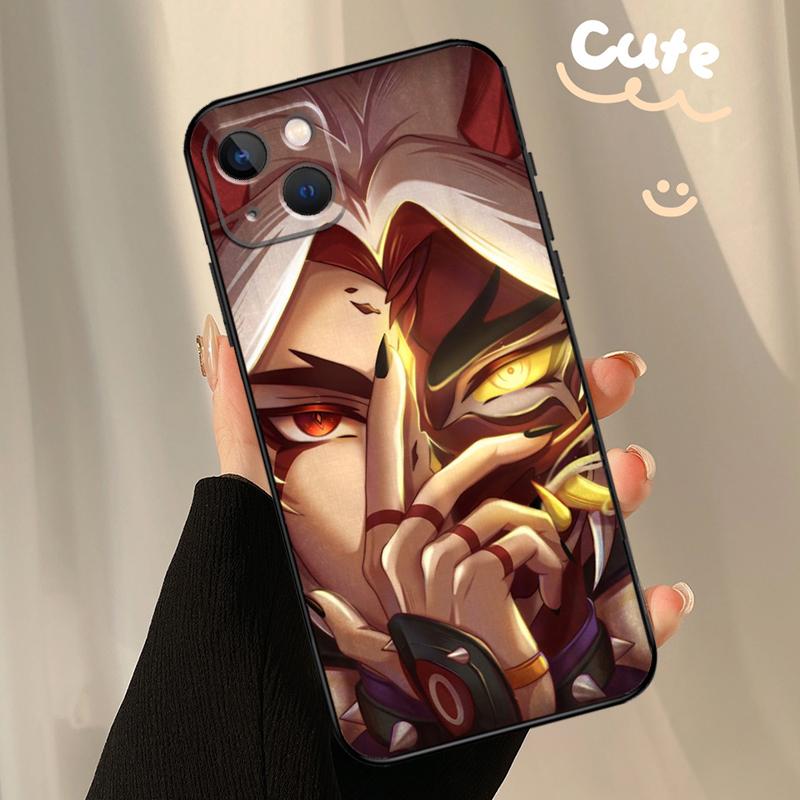 Genshin Impact Arataki Itto Phone Case For Apple iPhone 16 15 14 13 12 11 17 Pro Max Mini 17 Air 16e 16 Plus Back Cover