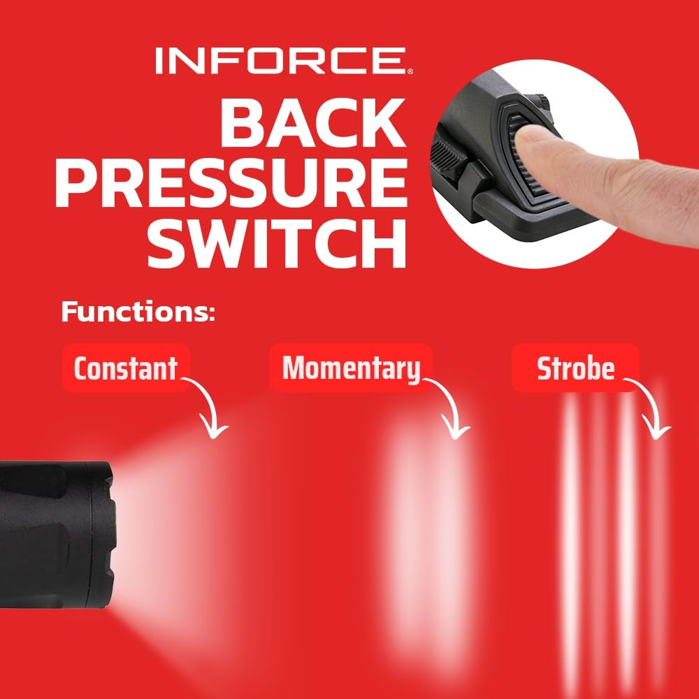 Inforce Gen 3 WMLx Lumen Light 1,100 (Black)