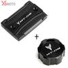 For Yamaha MT-09 MT 09 Mt09 FZ09 2014- (not for ) Motorcycle Parts Front and Rear Brake Fluid Tank Cap Reservoir Cover