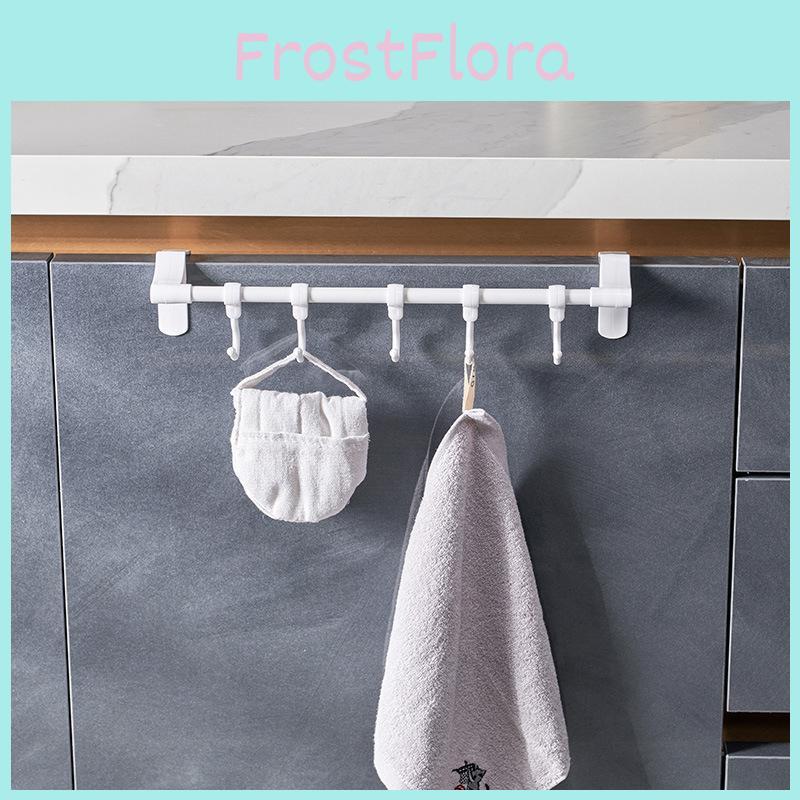 Ceiling Mount Multi Hook Rack No Drill Removable Storage For Compact Kitchens