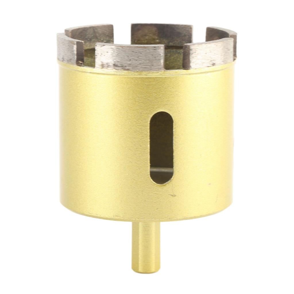 Round Shank Hole Opener Drill Bit Sintered Diamond Tile Hole Cutter Home Decoration