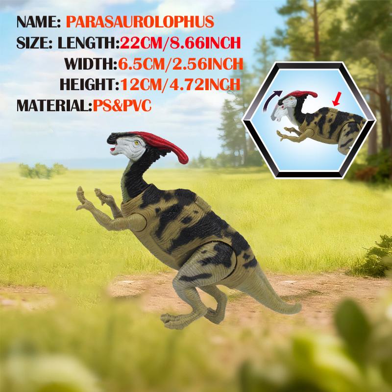 Simulation Dinosaur Models Toys Jurassic Tyrannosaurus Rex Pentaceratops Rotatable Action Figures for Boys Children Kid Gifts