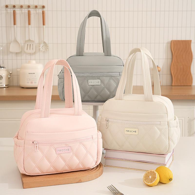Insulated Portable Bento Lunch Bag for Office & Students