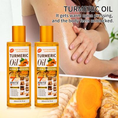 Turmeric Essential Oil Massage Whole Body Through The Meridians Ginger Massage Gua Sha Oil Body Massage Oil