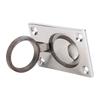 Reinforced Ring Handle Stainless Steel Flush  Locker Flush Mount Boat Marine Hardware  Boat