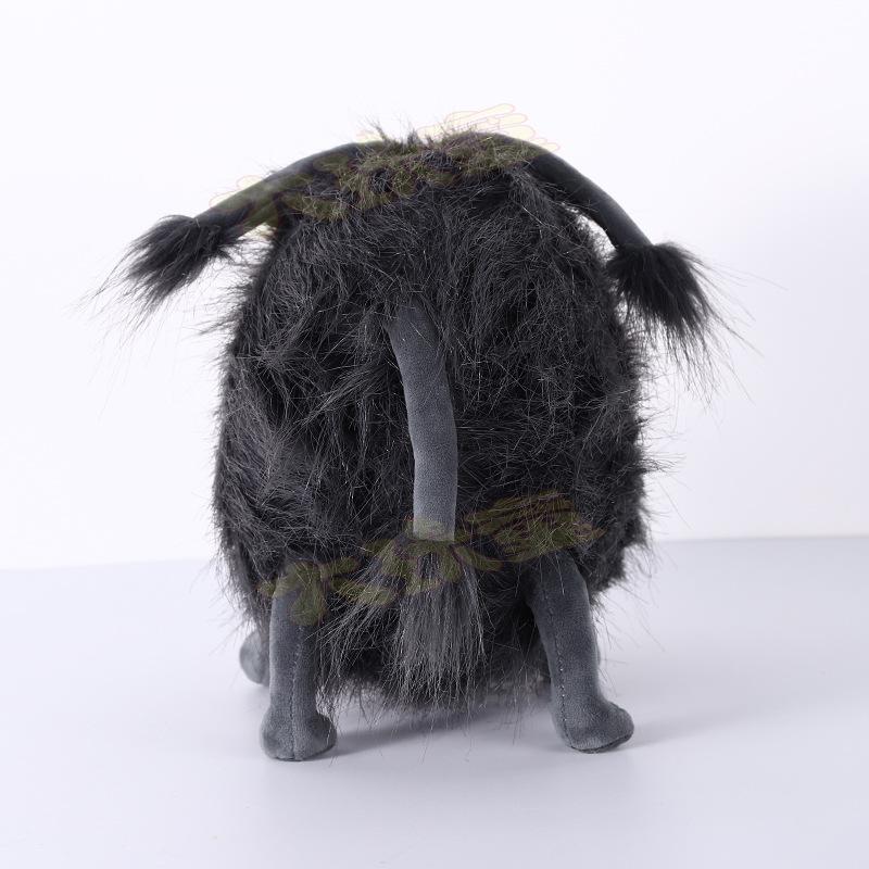 Boneco de pelúcia de cachorro Grukel cachorro idoso de pelo longo cachorro de pelo longo boneco de cachorro boneco brinquedo