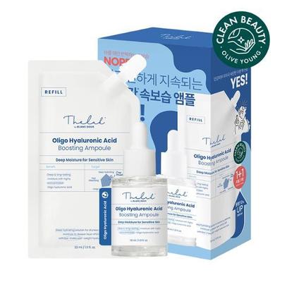 Oligo Hyaluronsäure Boosting Ampulle 30ml + 33ml Nachfüllset
