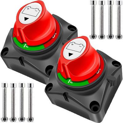 Gavit Interrupteur Voiture Bateau Camping Fuite de Courant Interrupteur d'Isolation Étanche 2pcs