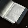 LED Flat Reading Light Rechargeable Reading Light Dormitory Bedroom Portable Student Night Light