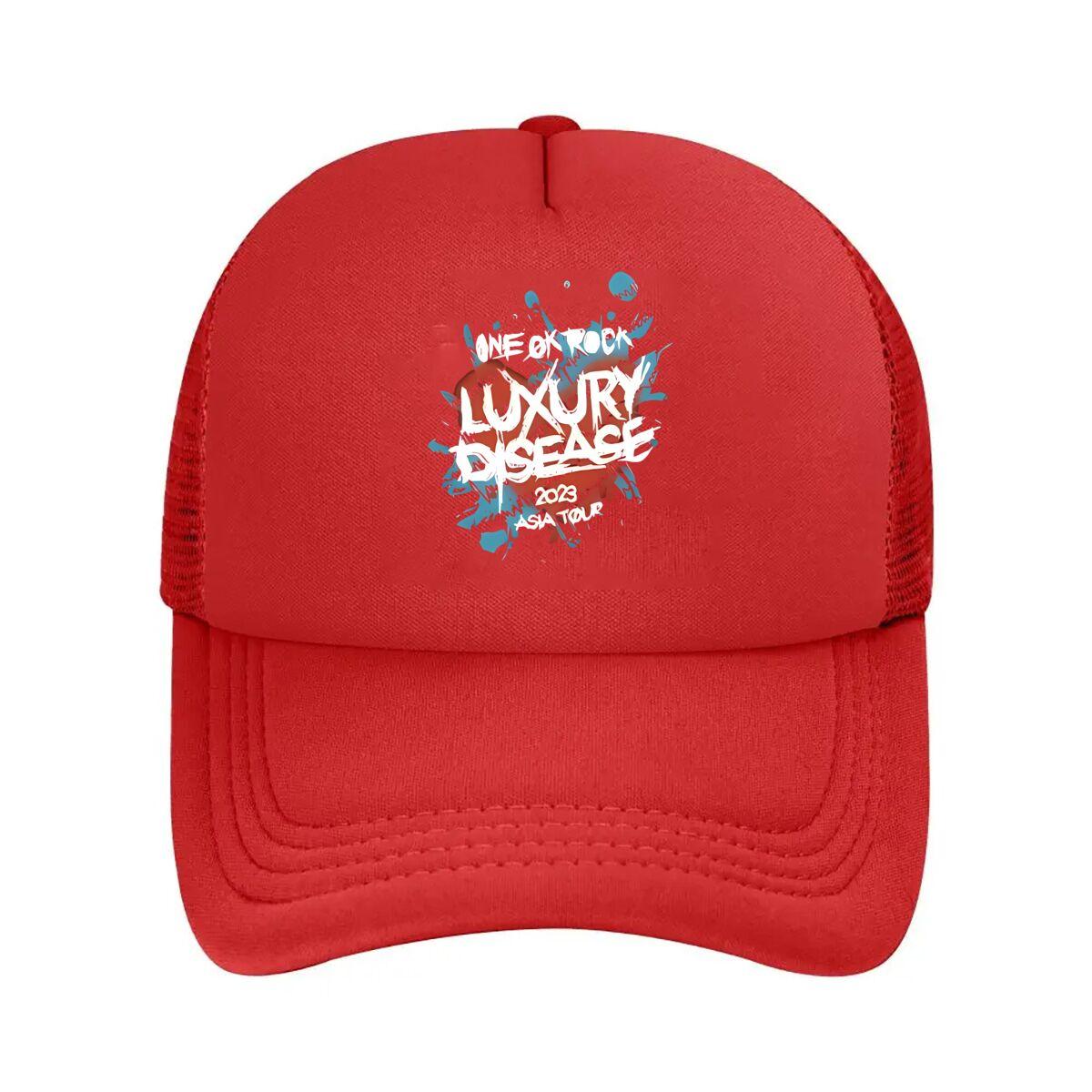 Luxury Disease Rock Art Mesh Baseball Cap One Size