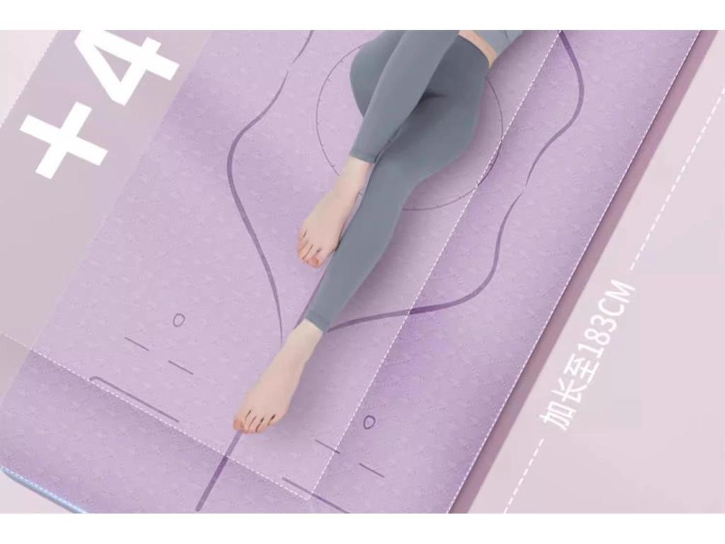 Non-slip Extra Thick Soundproof Yoga Mat for Beginners - Universal for Men & Women, Includes Jump Rope