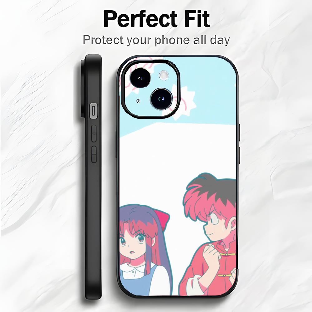 Funny Classic Animel R-Ranma 1/2 Phone Case Phone Case Soft Packaging Lightweight For iPhone17 16 15 14 13ProMax