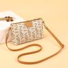 Stylish and simple clutch bag bag women's printed small square bag versatile shoulder bag women