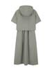 Allaeseuka Women'S Woven Hooded Dress_Pag2Oo2430Lkh
