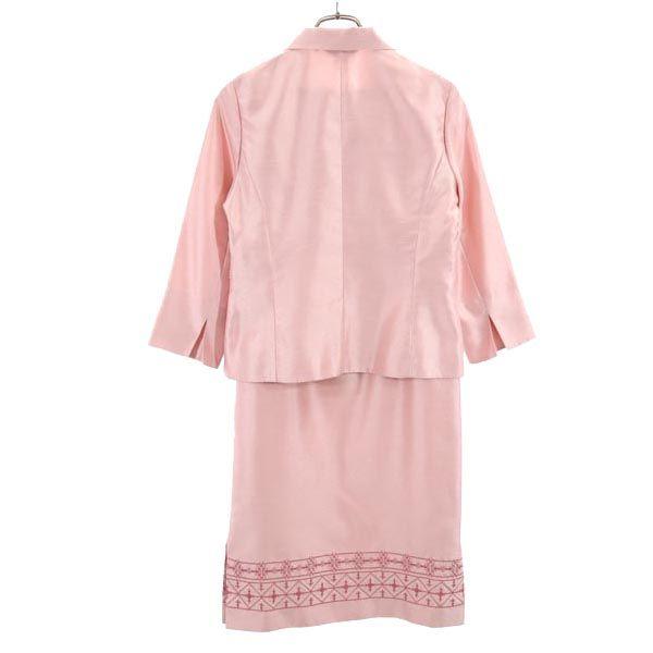 4℃ made in Japan 7 minutes sleeve setup suit M Jacket Sleeveless dress Women Used