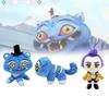 Demon Kpop Hunters Plush Toy Tiger Pp Cotton Filling Children Gift Decoration