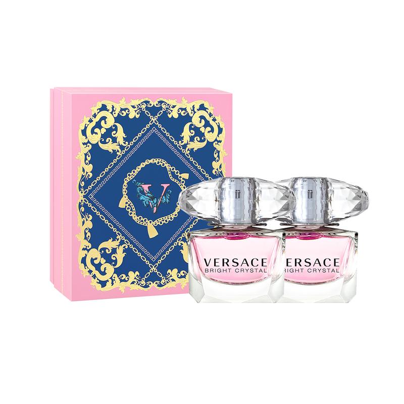 Versace Crystal Eau de Toilette for Women Two-piece Sample Set Eau de Toilette EDT 2024136 2024136-Crystal Diamond 5ml*2