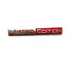 Limited Edition Emblem 3D Aluminum Alloy Badges Decal Sticker Auto Racing Sport O8Emblem for Rear Trunk Side Fender Car Motorcycle