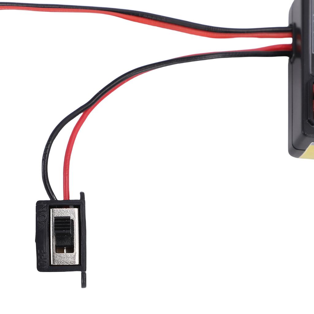 60A RC Car ESC Fit for SCX10 CC01 D90 1/10 1/12 RC Crawler Car Electronic Speed Controller Water Proof 320A Peak Current