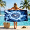 Stampa Portsmouth FC Asciugamano da Spiaggia Quick Dry Microfibra Assorbente Portatile da Viaggio Asciugamano per Nuoto