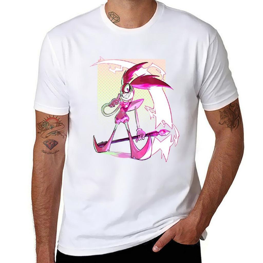 Spinel the reaper TShirt Active Sports Short Sleeve Cotton Shirt