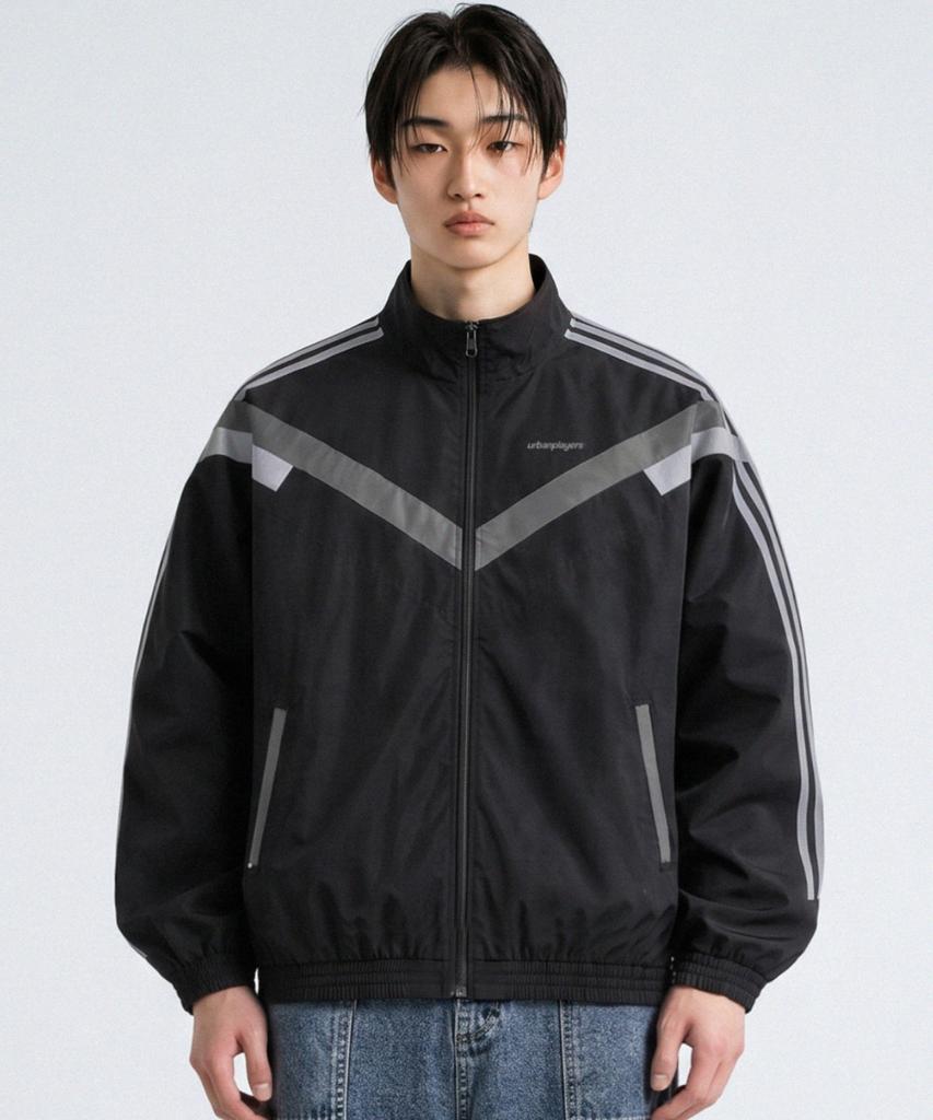 URBAN PLAYERS Marco Windbreaker (Black)