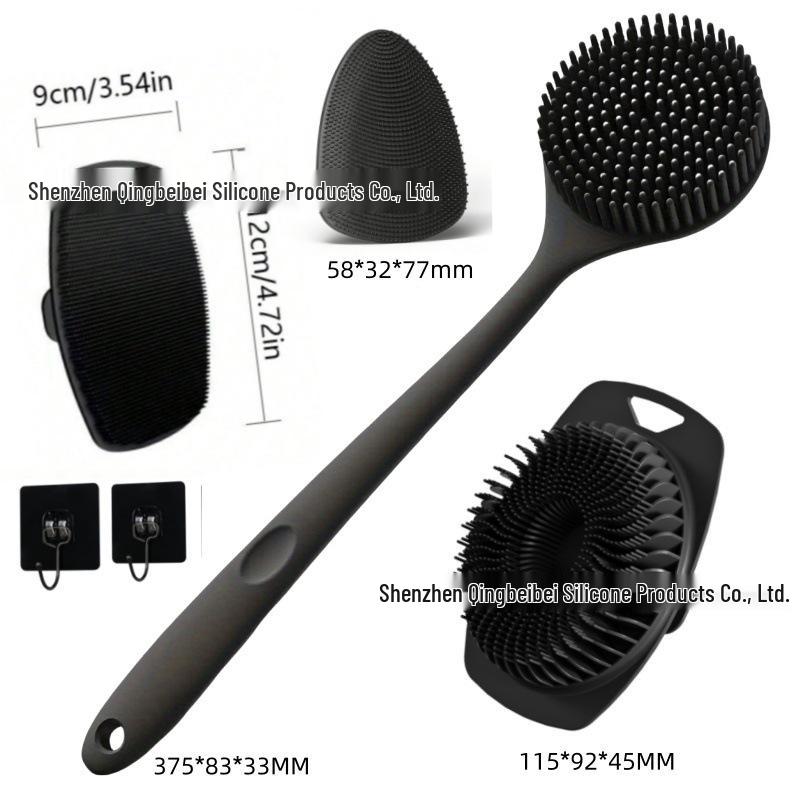Upgraded Silicone Exfoliating Bath & Scalp Scrubber