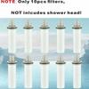10 Pcs/bag Chlorine Removal Water Purifying Filter Element Shower Head Filter  Shower Experience