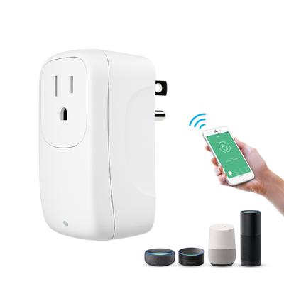 Sp4l Us 1/2/5/10pcs Wi-fi Remote Control Smart Plug Wifi Socket Us Smart Sockets Wifi Works With Alexa And Google