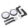   Training Wheels   Steel Plastic Riding Auxiliary Support Wheels Set for 18 To 24in Children Bike