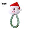 Cat Chew Toys for Teeth Cleaning Christmas Catnip Toy Indoor Cats, Stuffed with Mesh Natural Filled Tube, Interactive Flexible Tube Bell Kittens