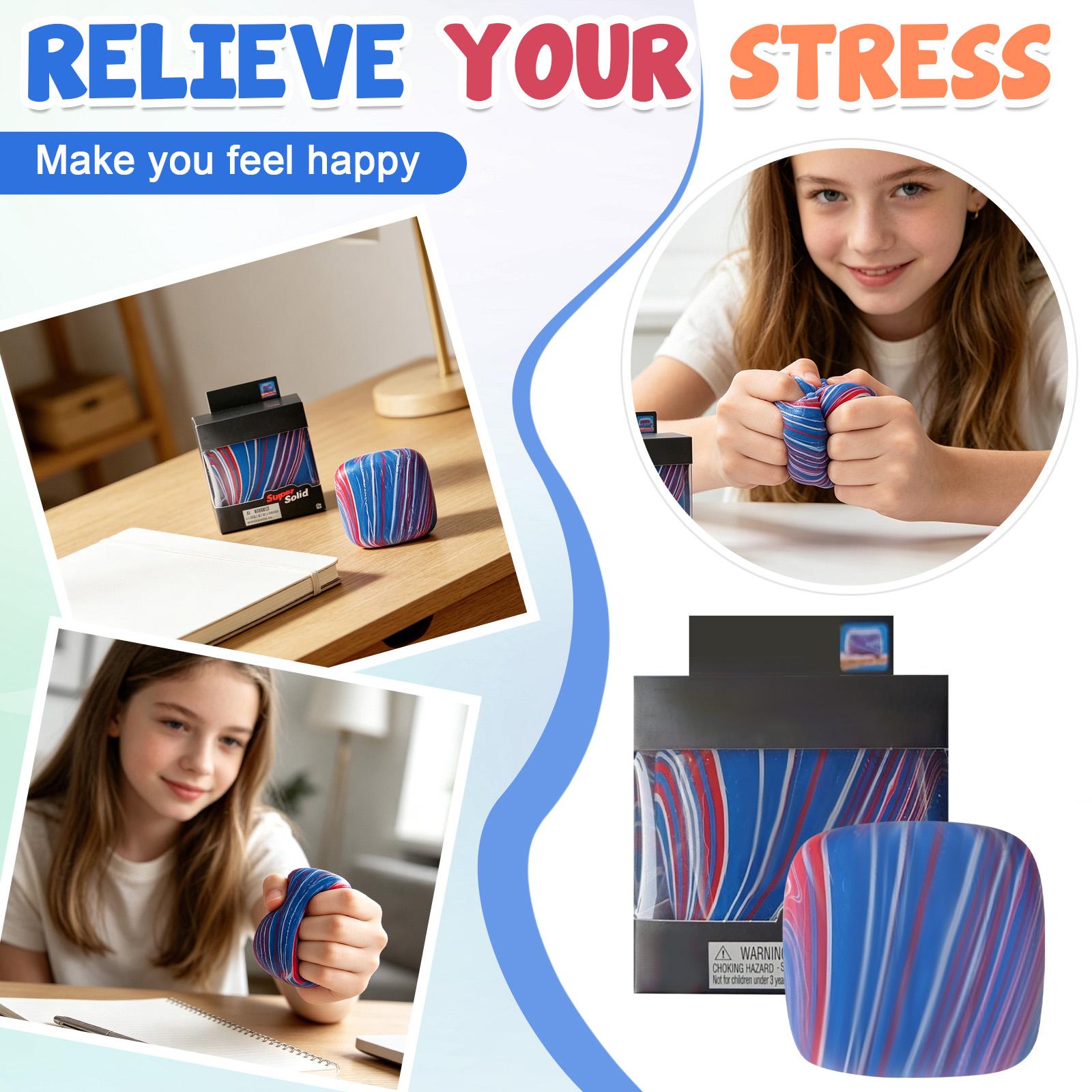 

Sensory Toy Stress Relief Toy For Relaxation And Venting One Size білий