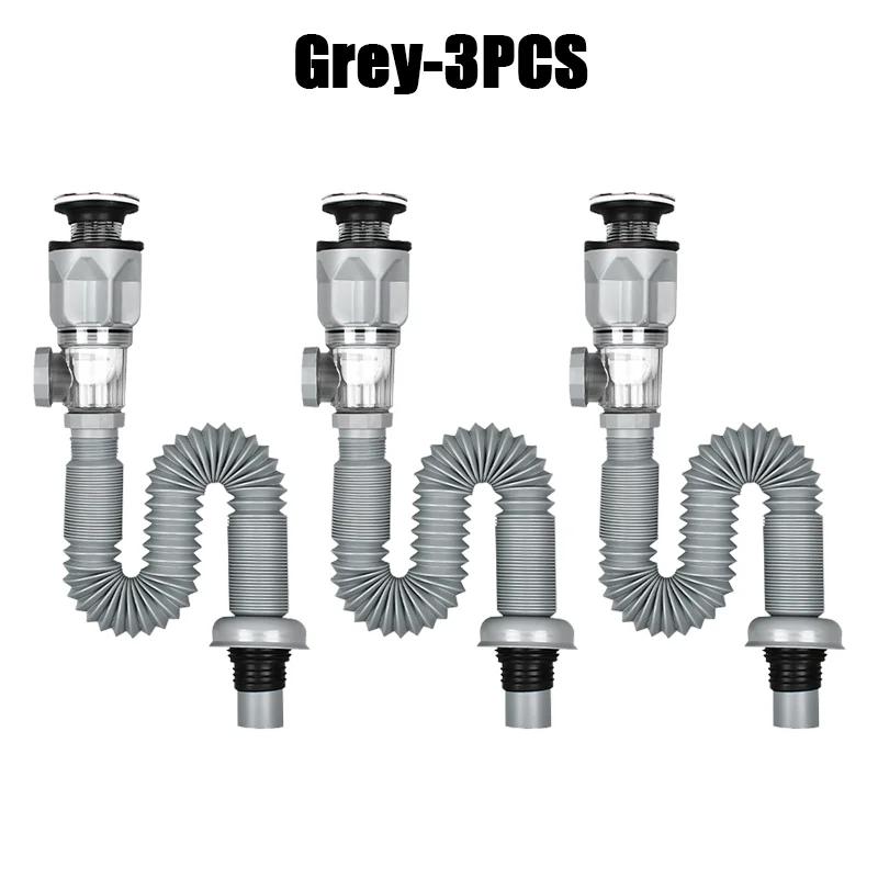 Rura spustowa zlewu Umywalka Rura spustowa poprzeczna Wysuwany filtr dezodoryzujący Umywalki łazienkowe Antyzatykające Akcesoria kuchenne