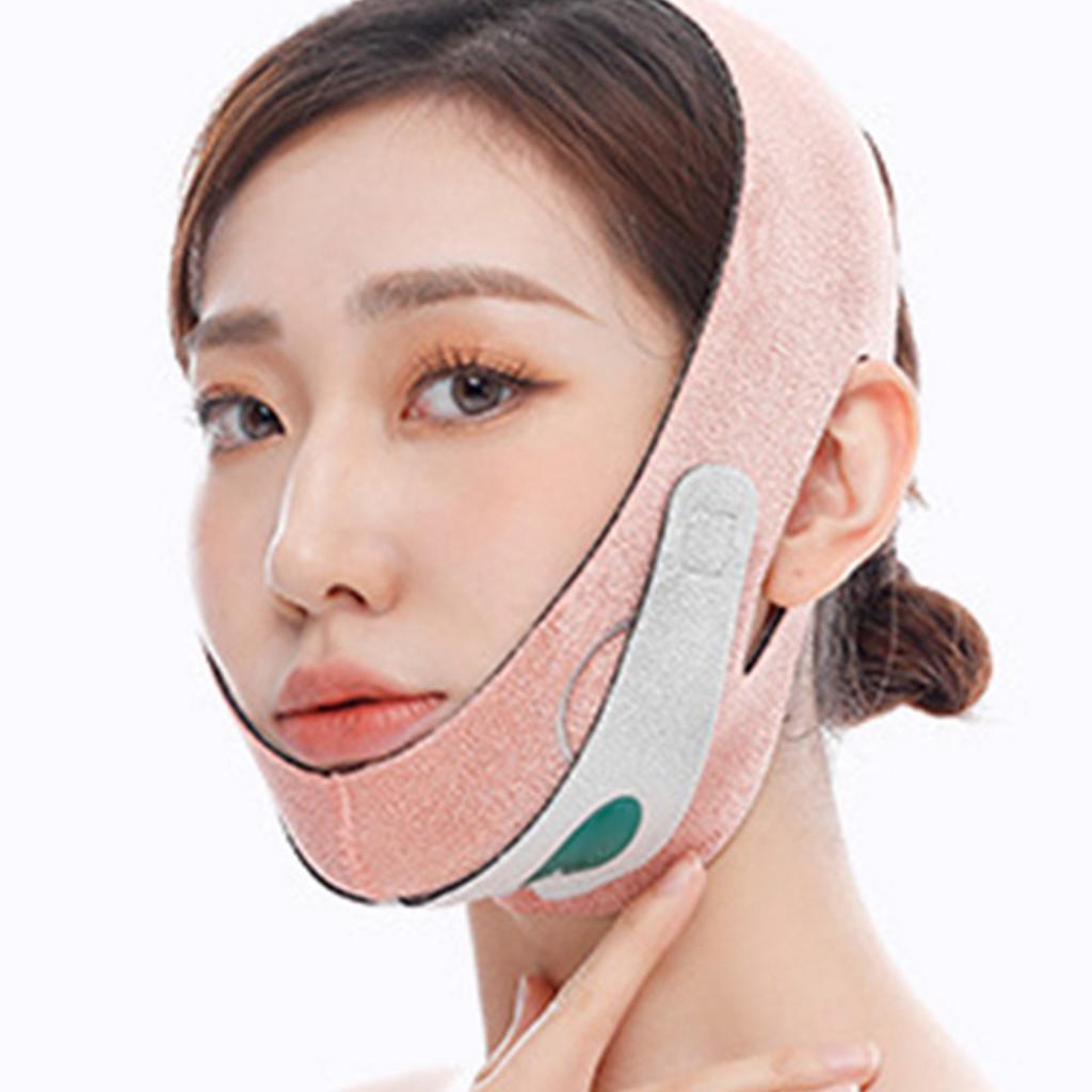 V Face Strap Slimming Breathable Adjustable Portable Reduce Edema Fat V Line Lifting Tape Orange