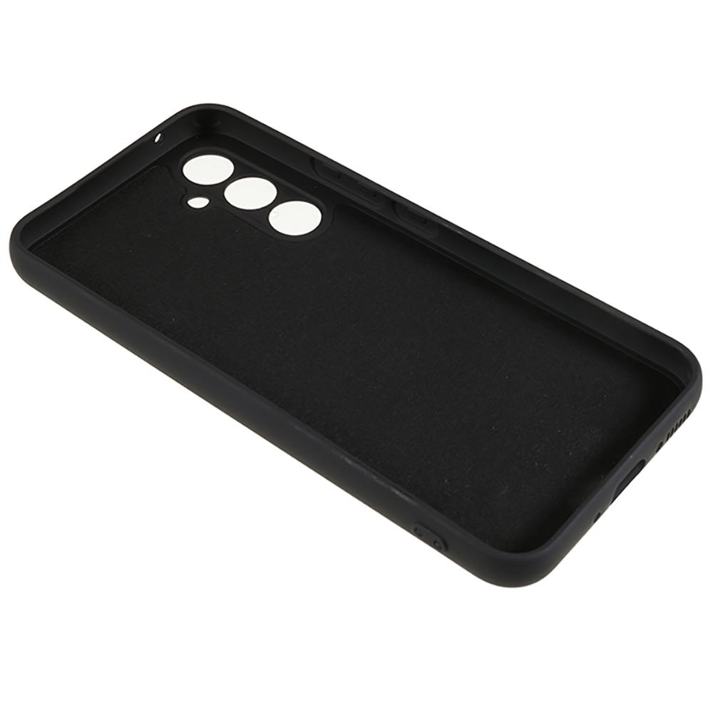 For Samsung Galaxy S24 FE Case TPU Back Soft Anti-Scratch Fiber Lining Phone Cover