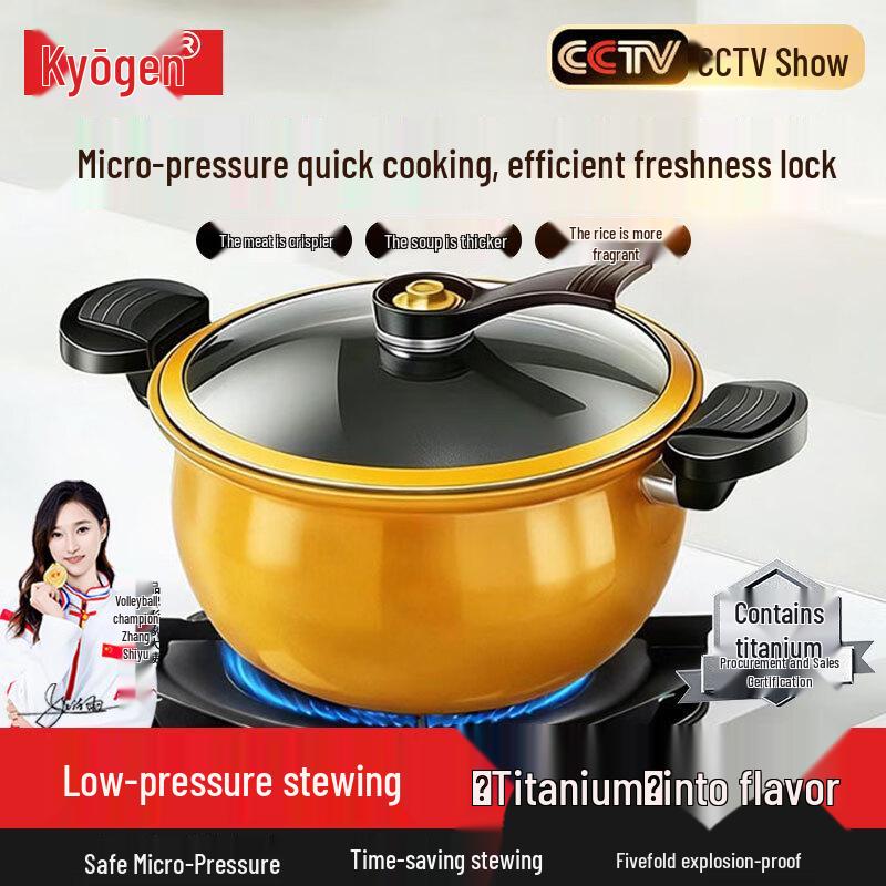 Jingyan Multi-functional Titanium Pressure Cooker